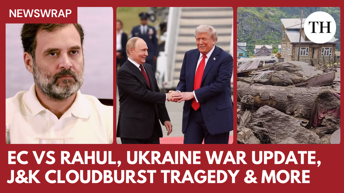 Cloudburst in Kathua, EC vs Rahul on Vote Theft, Ukraine-Russia Peace Talks, Congress Mocks EC