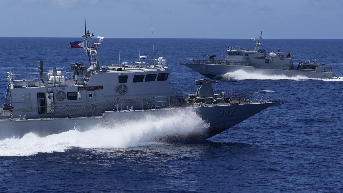 India, Philippines stage joint sail and naval drill in the disputed South China Sea