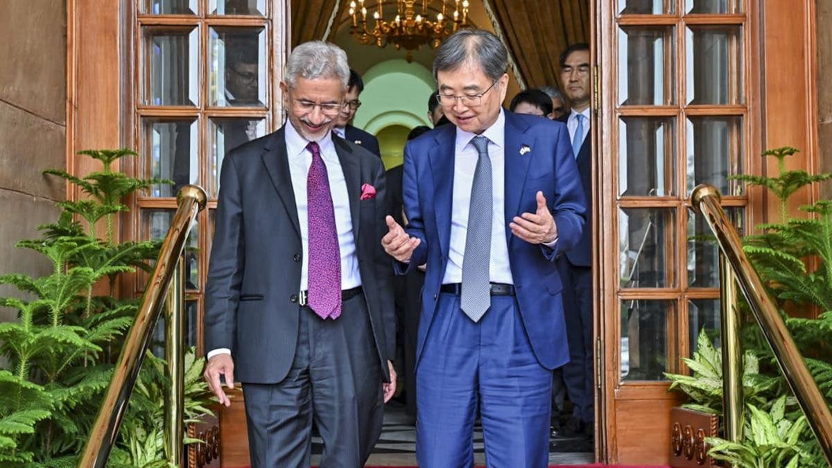 Jaishankar holds ‘productive’ talks with South Korean Foreign Minister