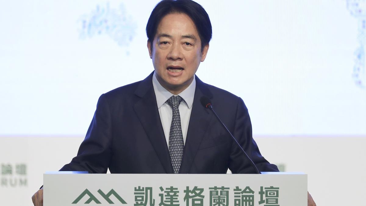 Taiwan's Lai sets defence spending target at 5% of GDP