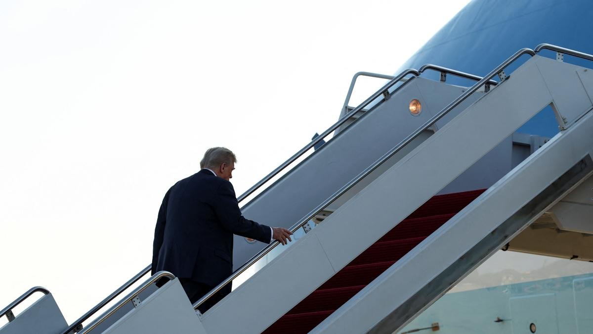 Trump-Putin Alaska Summit LIVE: U.S. President Trump departs for high-stakes meeting Russia’s Putin