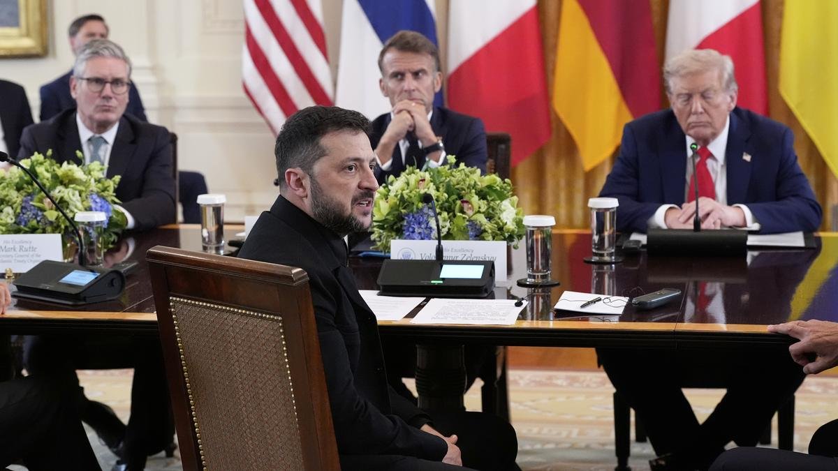 Trump says U.S. air support possible for Ukraine security guarantee