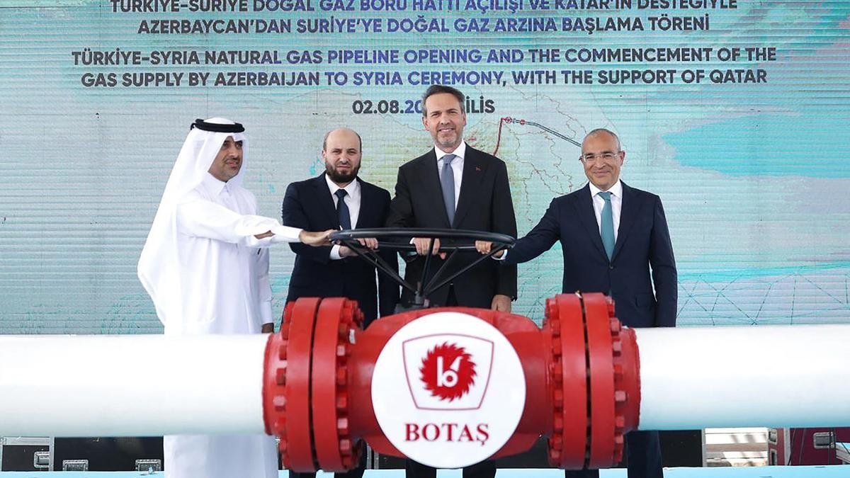 Turkiye starts supplying Azerbaijani gas to boost Syria's power output