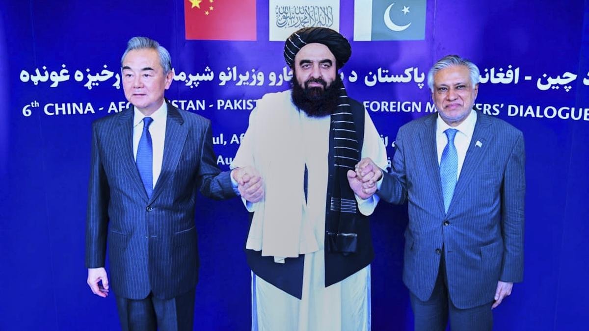 Wang Yi holds trilateral talks with Taliban, Pakistan FMs