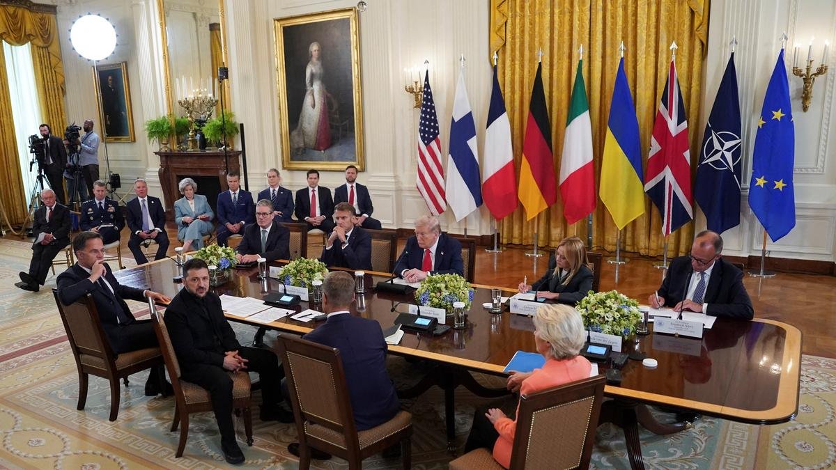 Zelenskyy, Trump express hope for trilateral talks with Putin to bring end to Russia-Ukraine war