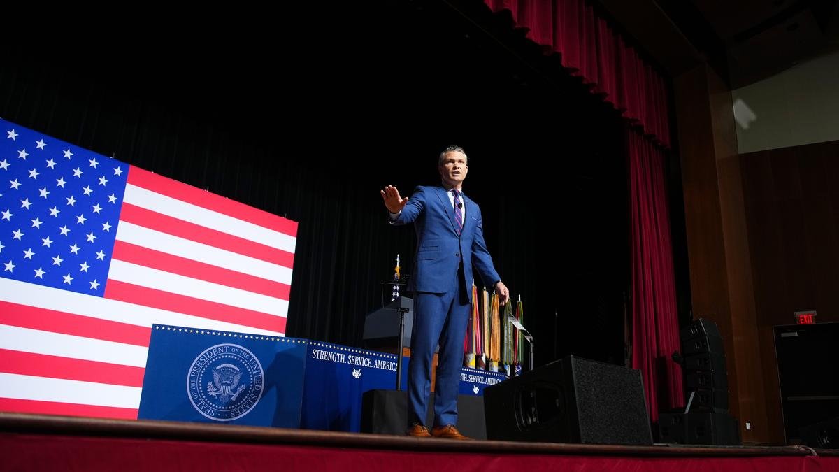 Hegseth declares end to 'politically correct' leadership in U.S. military