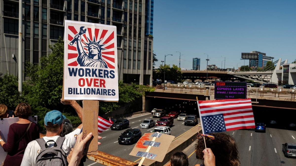 President Trump's policies spark protests in multiple U.S. cities on Labour Day