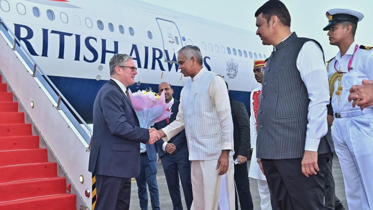 Starmer arrives in India with large business delegation in tow